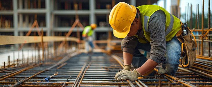 Construction crew shuttles in Washington DC
